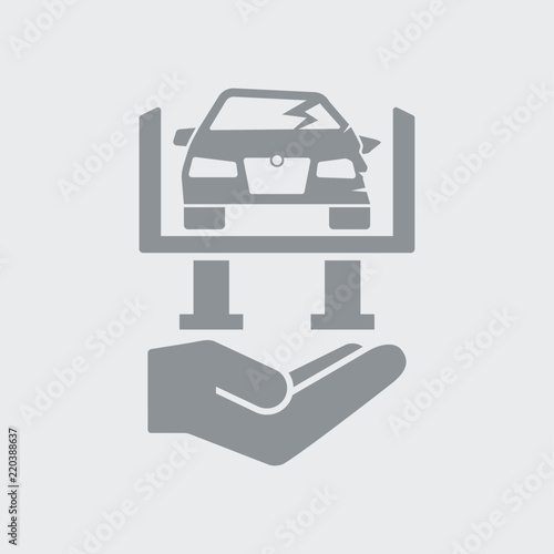 Car repair services icon