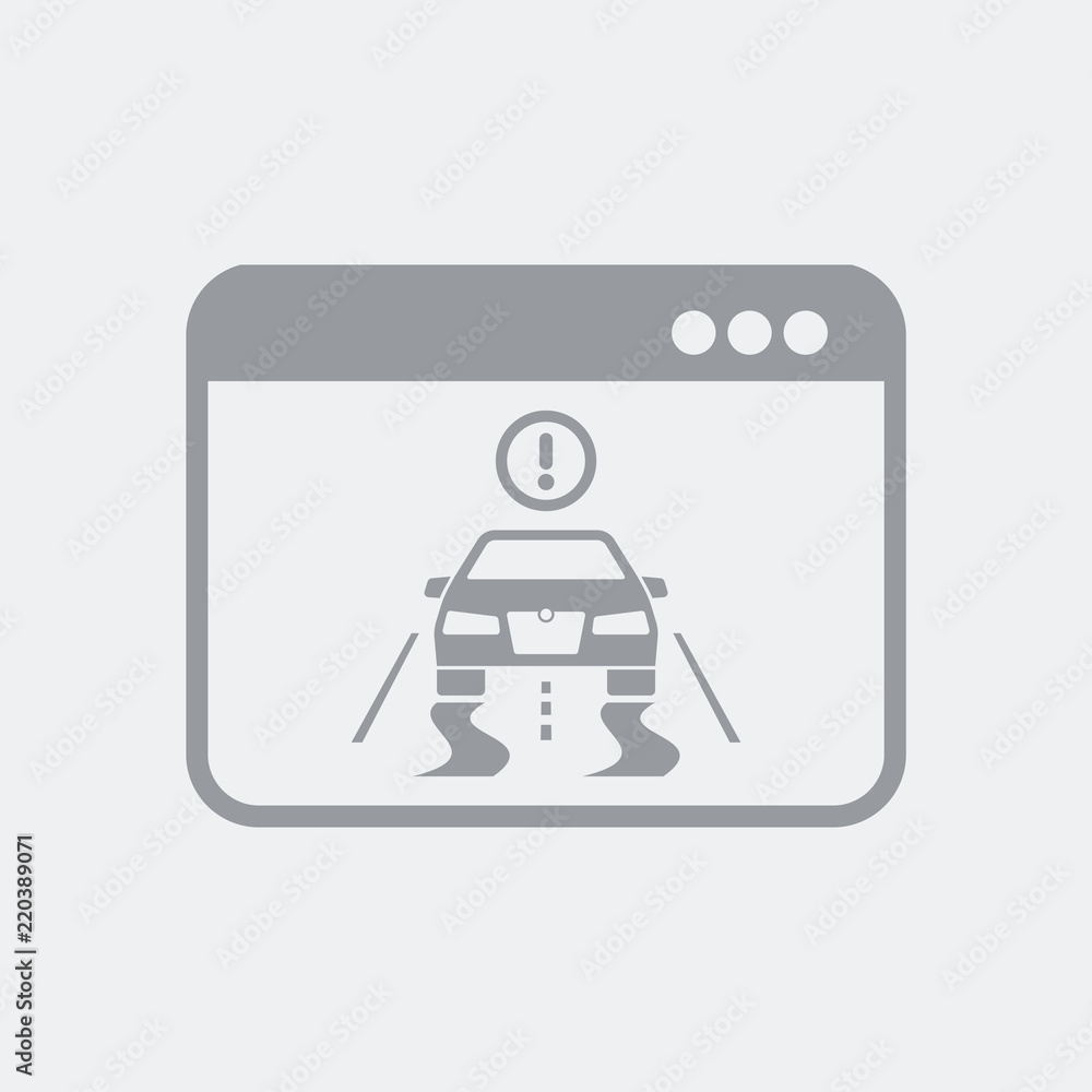 Application warning of dangers to drivers Application warning of dangers to drivers
