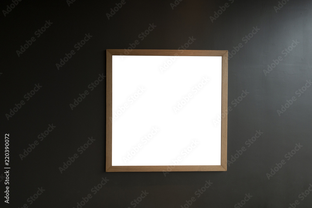 Picture frame with modern wall background Picture frame with modern wall background