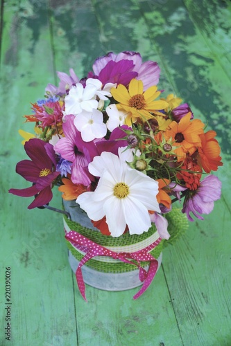Grußkarte - Wildblumen Blum...