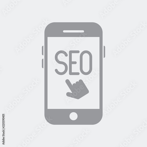 Pick seo services on smartphone