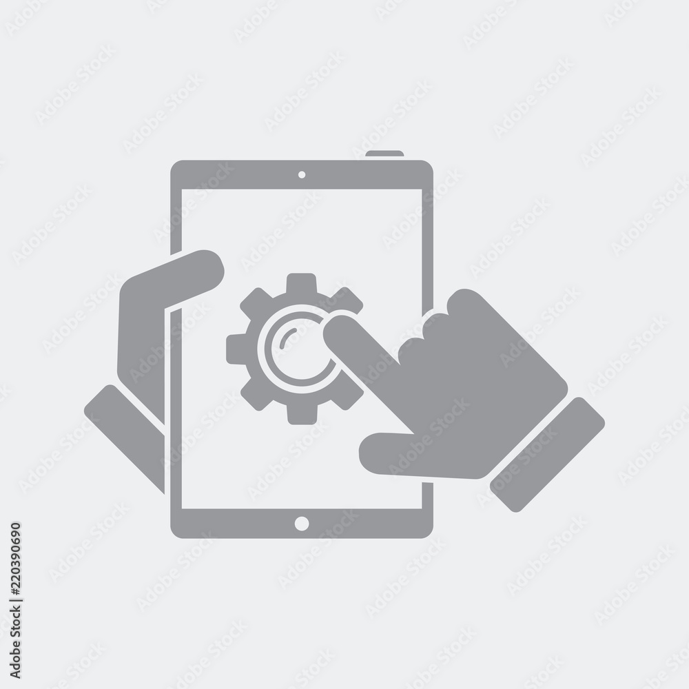Search preferences on tablet Search preferences on tablet