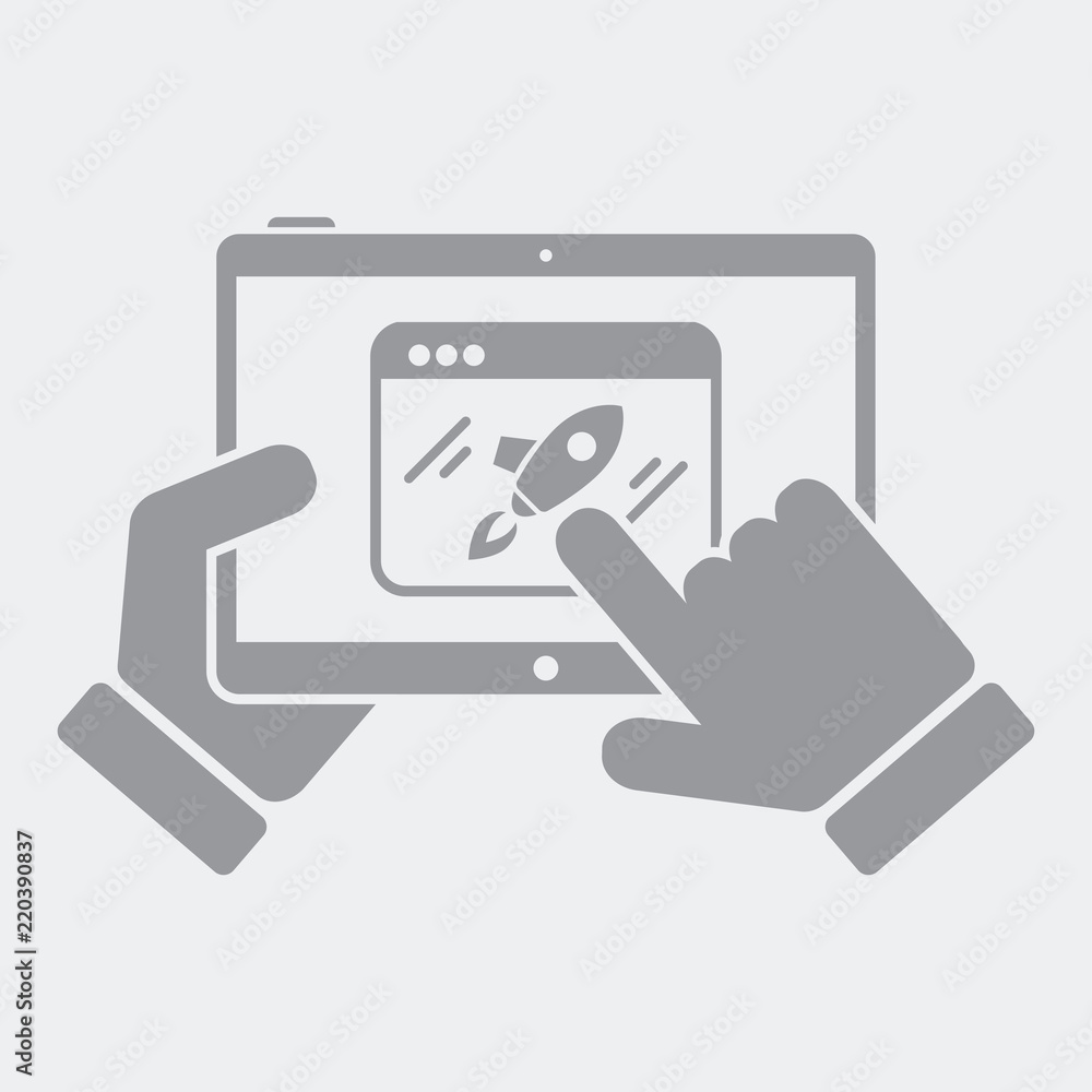 Powerful application on tablet Powerful application on tablet