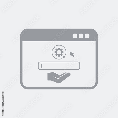 Search on browser settings