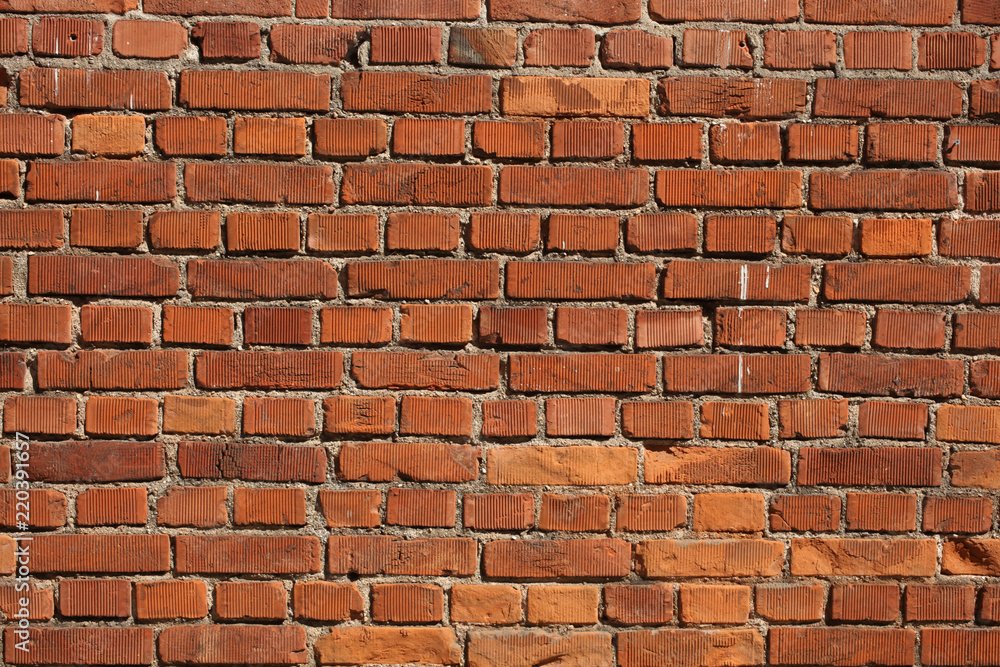 close up on a bricks wall
