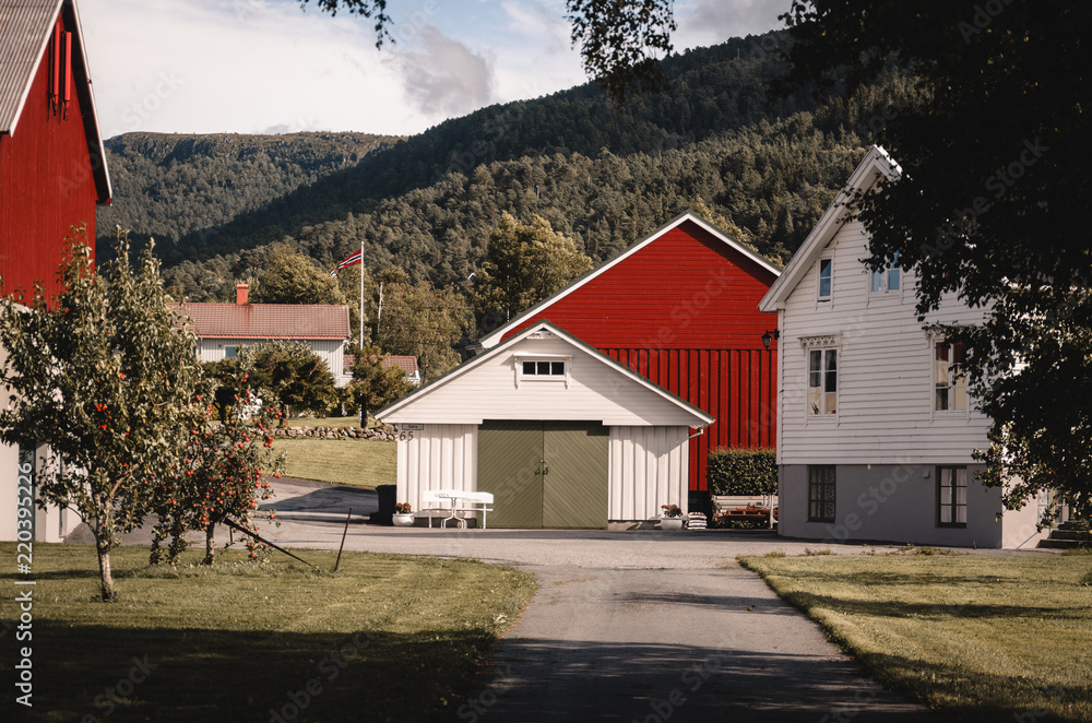 norwegischer Bauernhof norwegischer Bauernhof