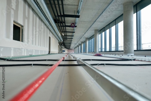 Cantiere installazione servizi tecnici 