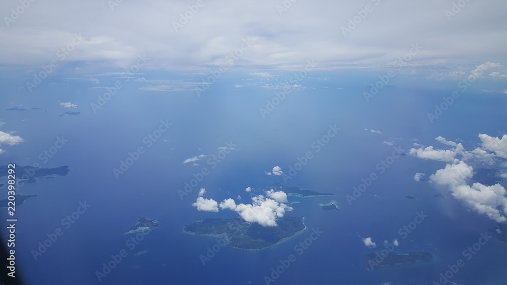 Palawan, Philippines seen from above
