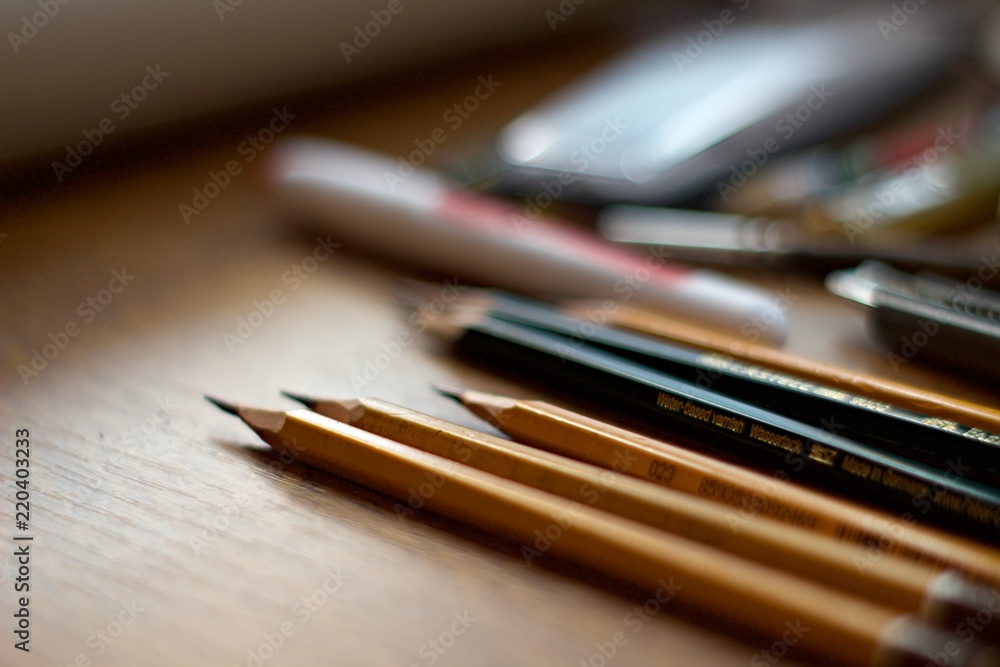 Obraz premium Crayons à papier
