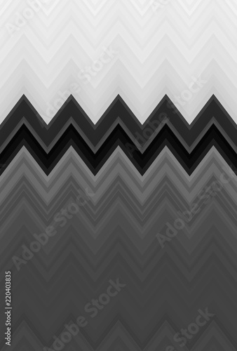 Chevron zigzag white black ...