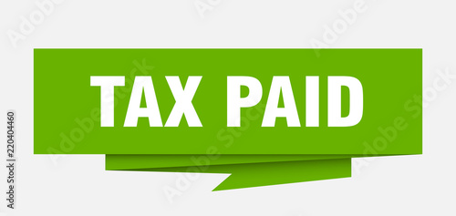 tax paid