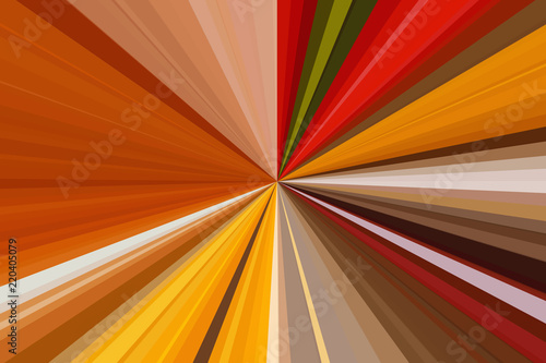 Wallpaper Mural Multicolor abstract rays background. Colorful stripes beam pattern. Stylish illustration modern trend colors. Torontodigital.ca