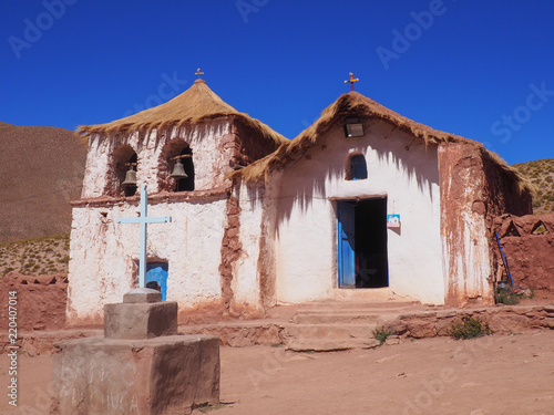 Church in the San Pedro de Atacama, Atacama desert, Chile © Matthias