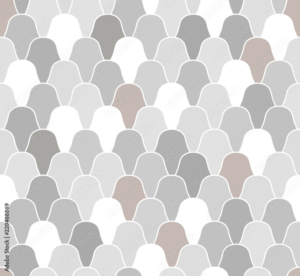 Seamless vector pattern with abstract scale texture Seamless vector pattern with abstract scale texture