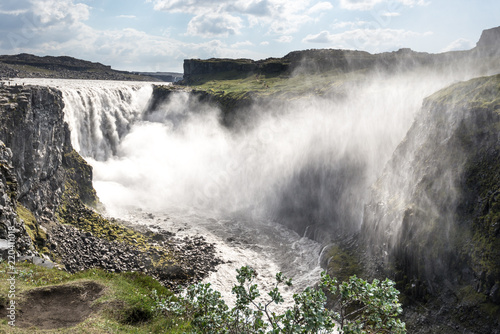 Dettifoss waterfall near myvatn iceland