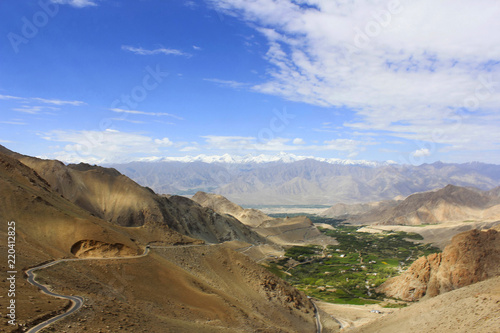 Road to Pangong lake, Ladakh, Jammu and Kashmir, India