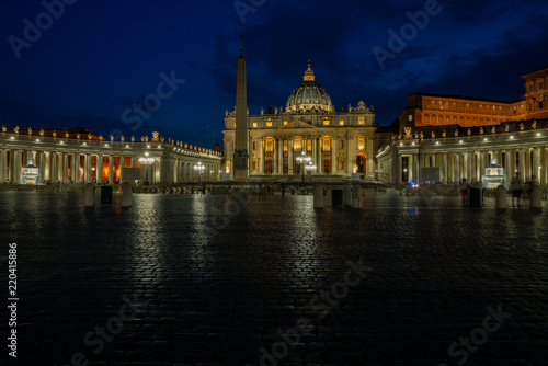 Rome  Italy showing ancient rome at day and night from colloseum to vatican