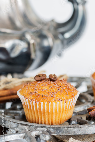 Cupcakes with chocolate chips