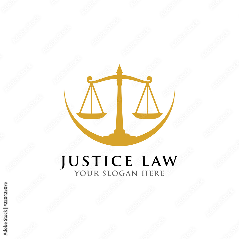 scales vector illustration. attorney logo vector design. justice law logo design template scales vector illustration. attorney logo vector design. justice law logo design template