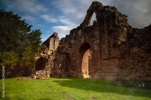 Lilleshall Abbey was founded in about 1148 for a community of Augustinian canons. By the late 13th century, it had become a religious house of great reputation and prestige. In the 14th century, howev photo