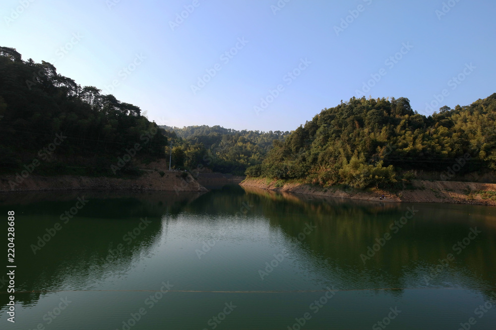   Scenery of Chinese reservoirs