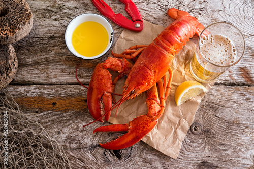 Fényképezés Atlantic Lobster Dinner