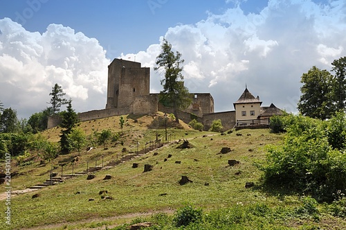 old ruins castle, Landstejn,Czech republic, Europe