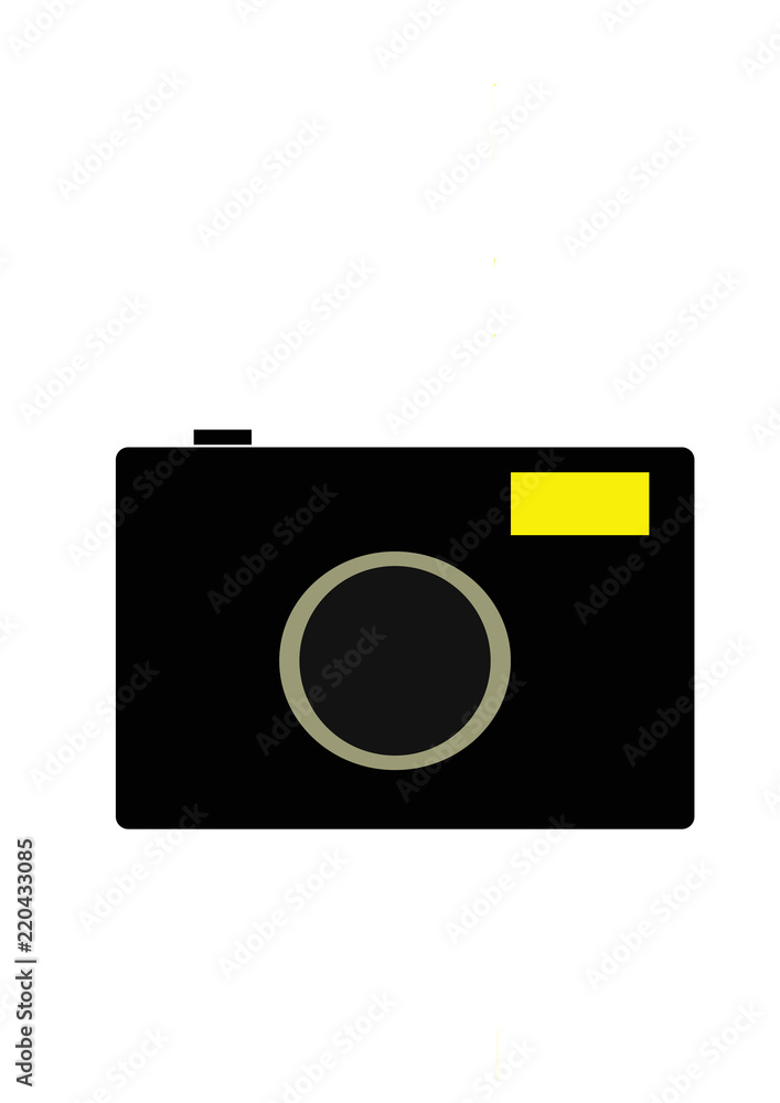 Eine Digitalkamera als Logo