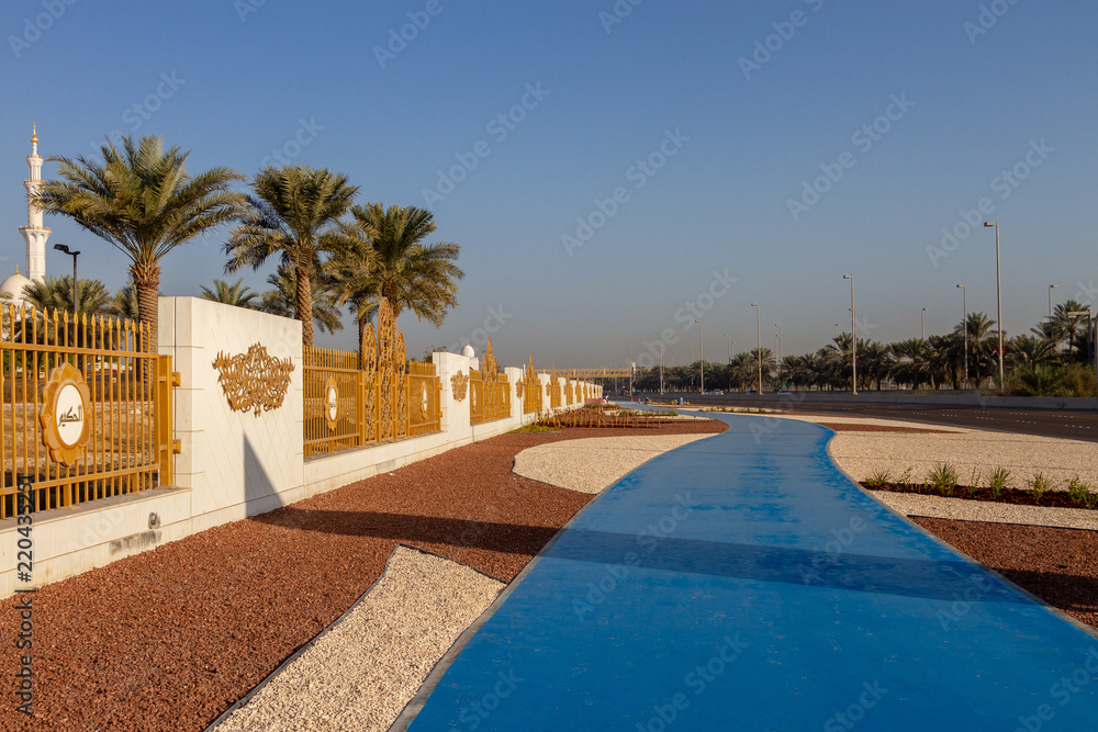 Fototapeta premium Sheikh Zayed Grand Mosque, Abu Dhabi.