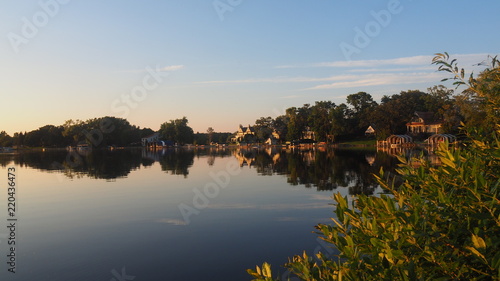 Lake during Summer Sunset