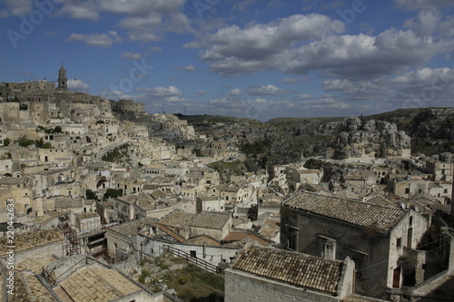 Ausblick auf Matera