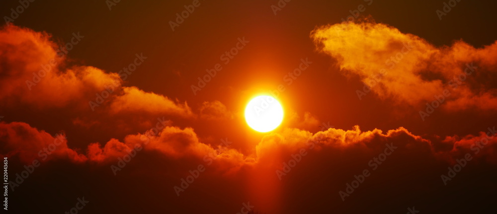 Sunset. Beautiful sunset background on a background of clouds. Dawn. Fiery red dawn on a background of clouds. Sunset. Beautiful sunset background on a background of clouds. Dawn. Fiery red dawn on a background of clouds.