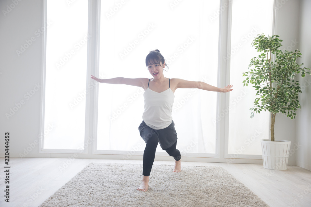 フィットネス・女性 フィットネス・女性