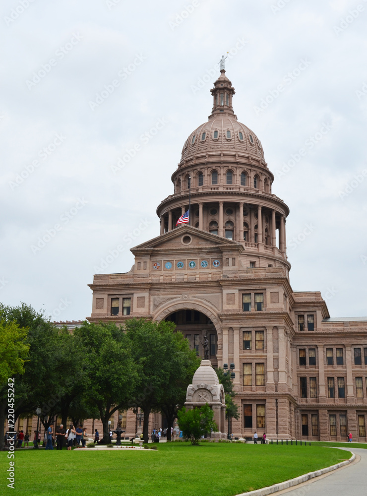Naklejka premium Austin State Capitol in Texas, USA