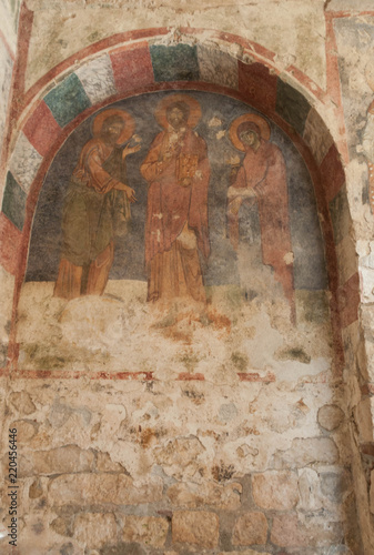 Церковь Святого Николая Чудотворца в Демре, Турция. Фреска