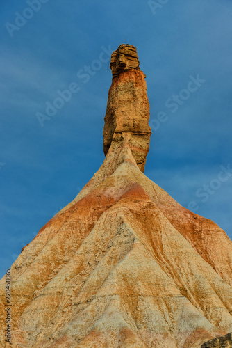 Castil de Tierra in Bardenas Reales, Navarra, Nordspanien  photo