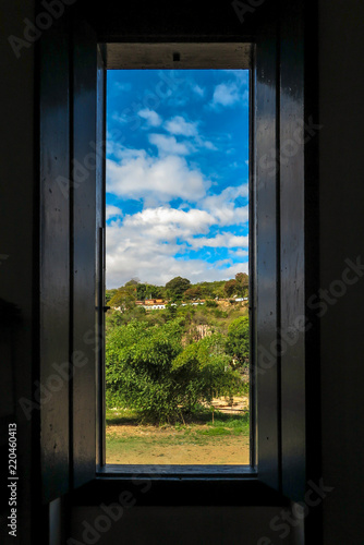 Andarai city view from the window  Chapada Diamantina  Bahia  Brazil