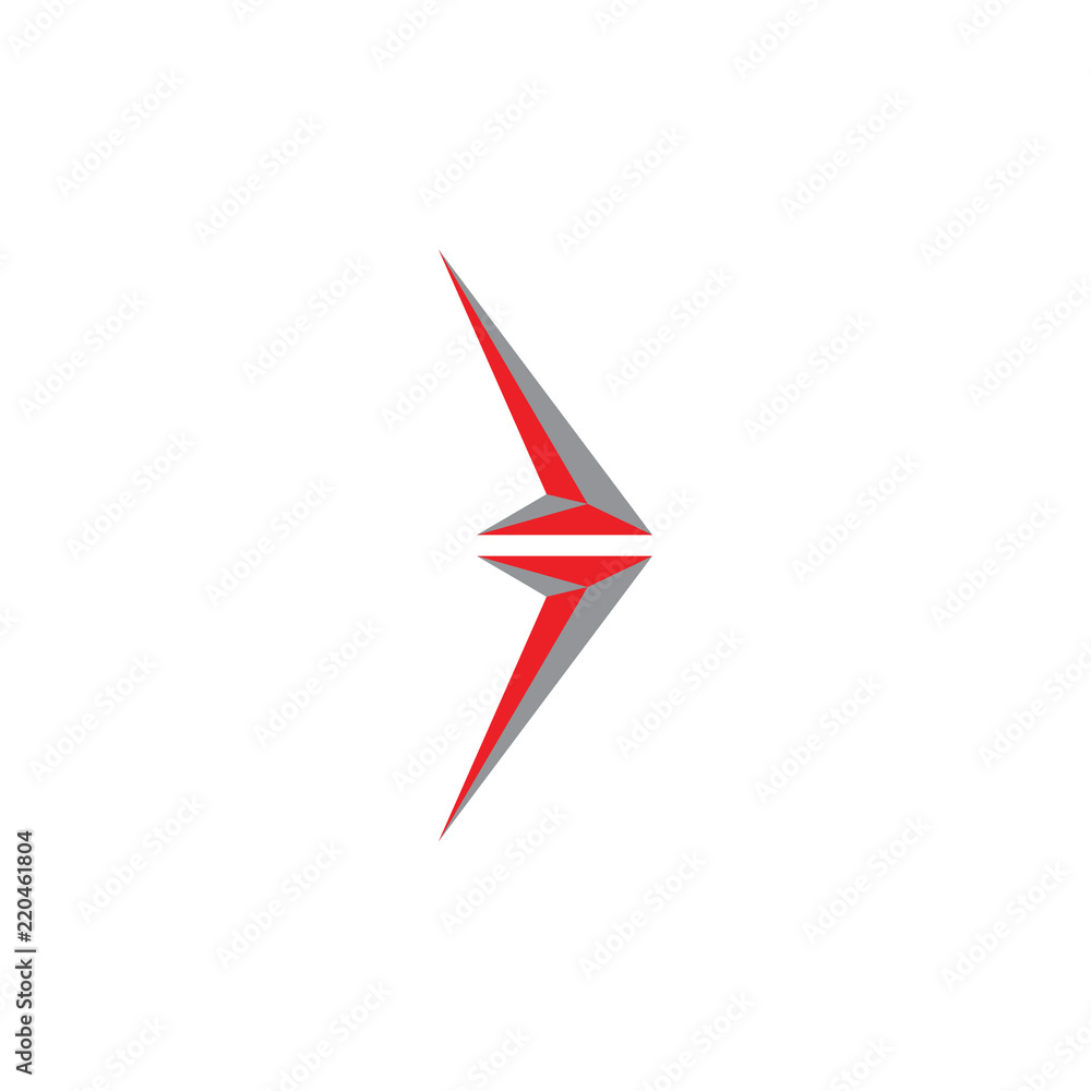 3D Arrow logo 3D Arrow logo
