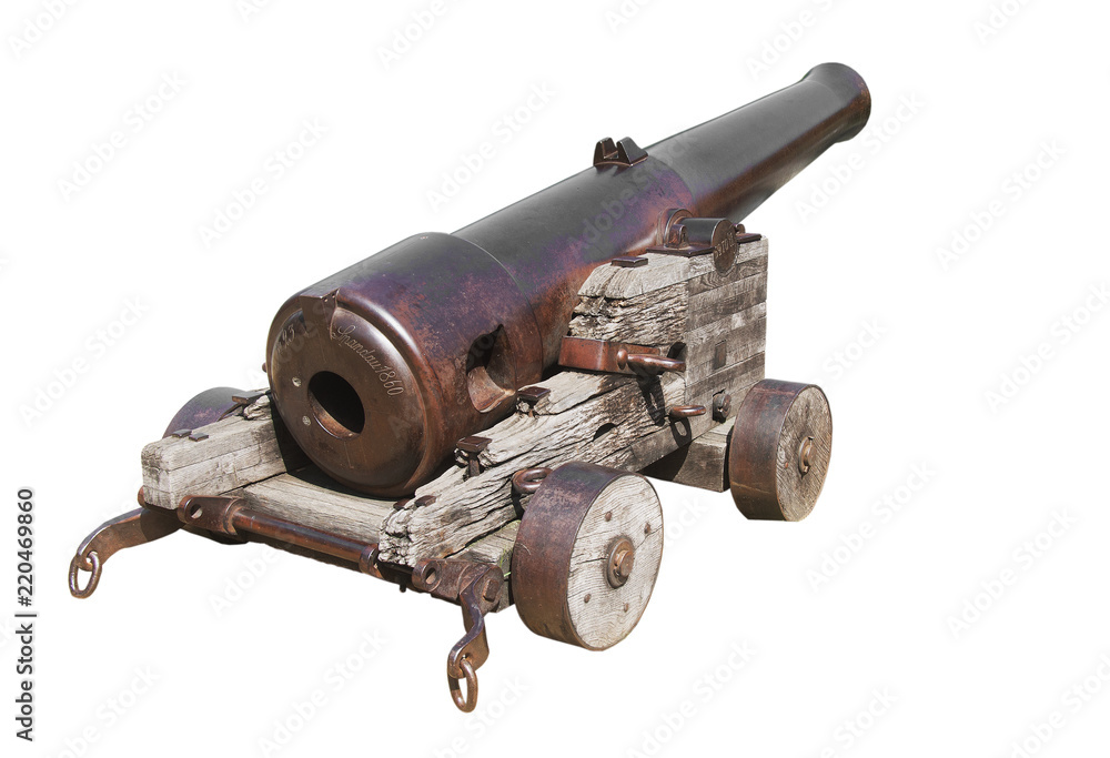 The ancient gun 