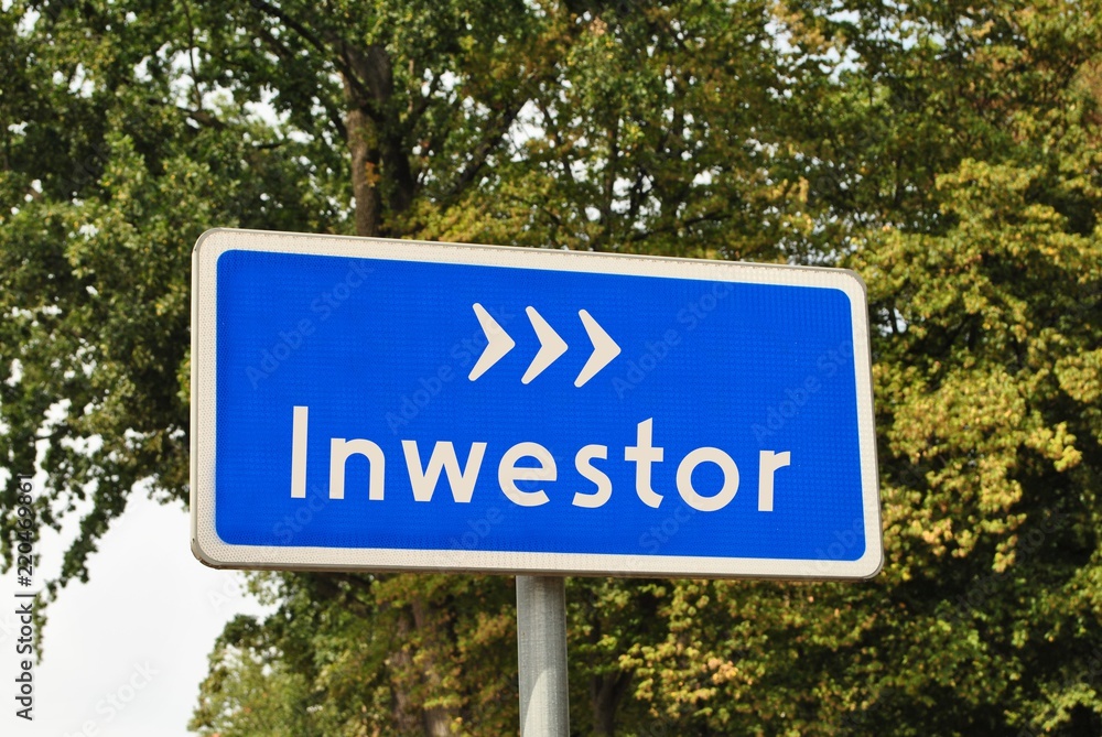 Fototapeta premium Inwestor