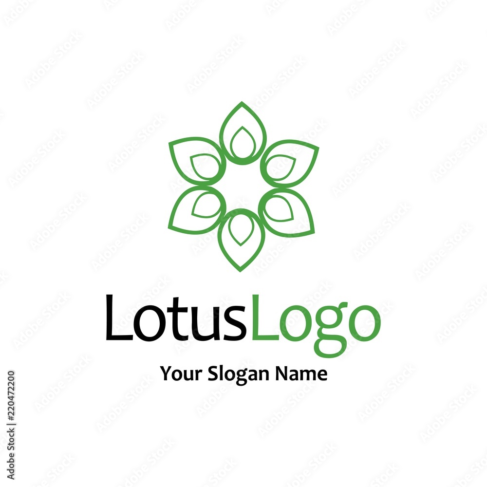 Lotus Logo template Lotus Logo template