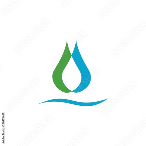 water logo template