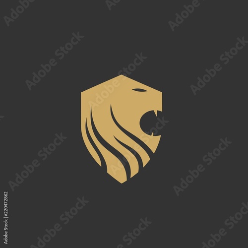 lion logo template © Andreflamboyan