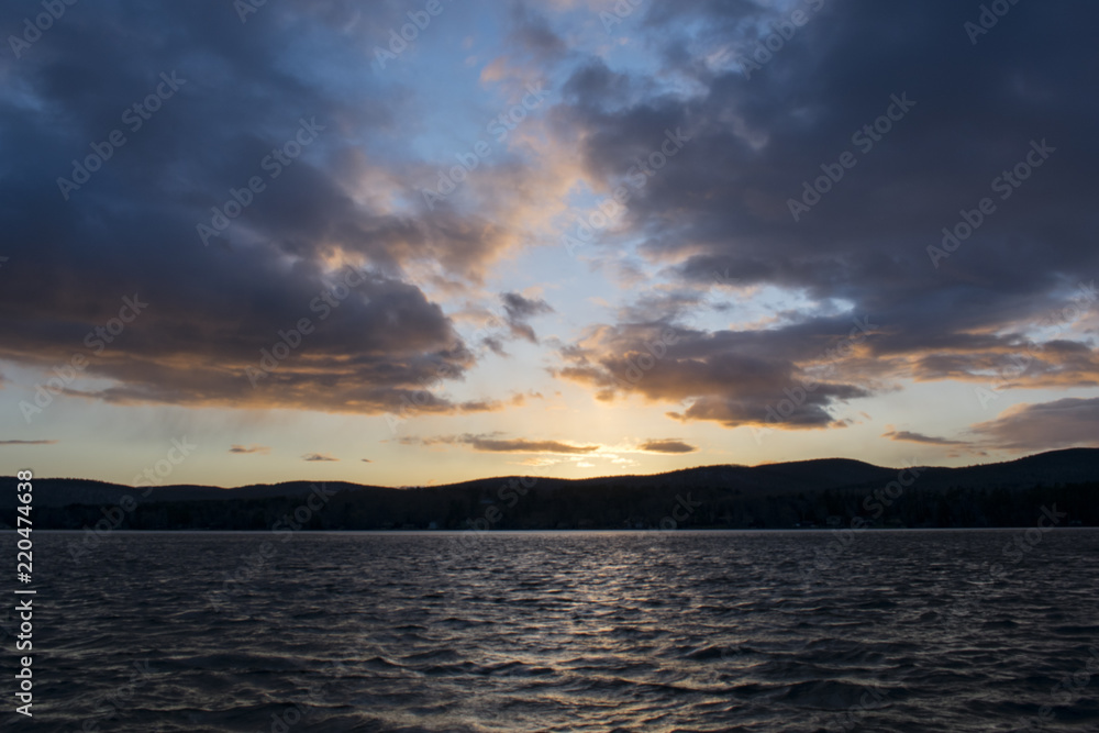 Obraz premium Sunset in a dream
