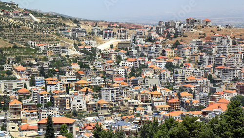The town of Zahle in the Beqaa, Lebanon © diak