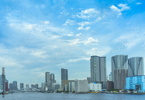 東京竹芝桟橋から望むベイエリアの風景 © EISAKU SHIRAYAMA