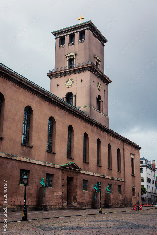 The Church of Our Lady in Copenhagen