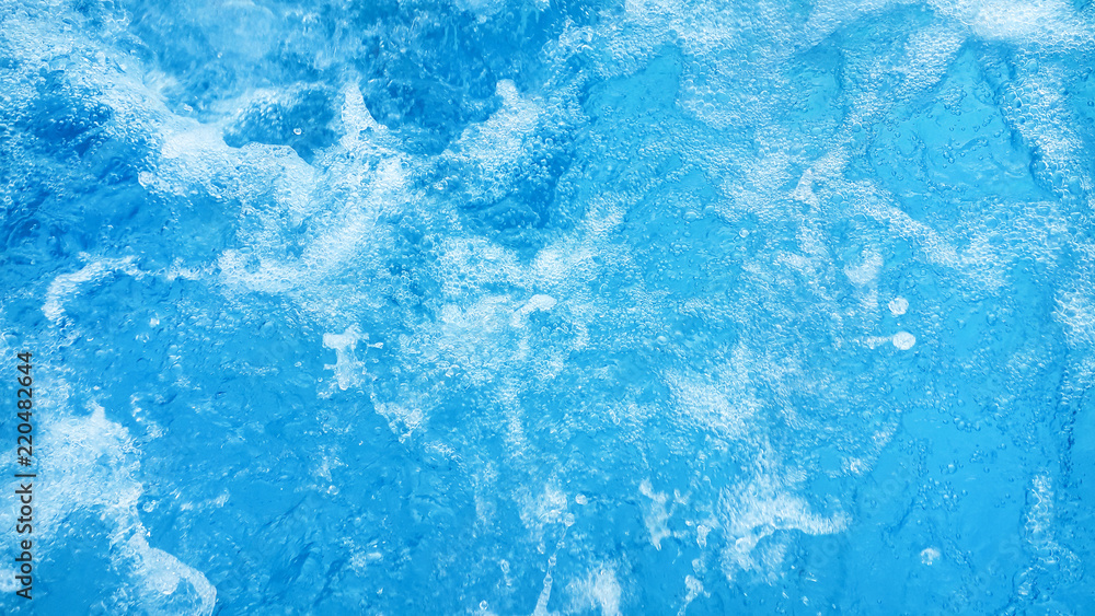 Blue water wavy background