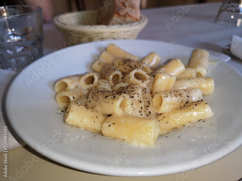 Photography Pasta Cacio e Pepe,