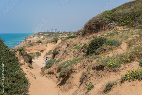 At Sharon Beach National Park, Sharon area